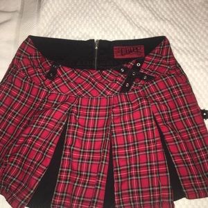 Tripp Goth school girl skirt size XS